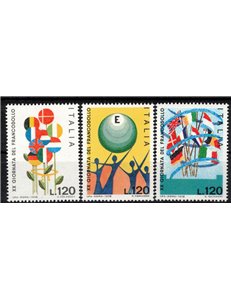 ITALY 1978 Stamp Day 3v MNH**
