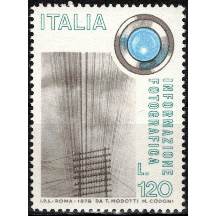ITALY 1978 Photographic information MNH**