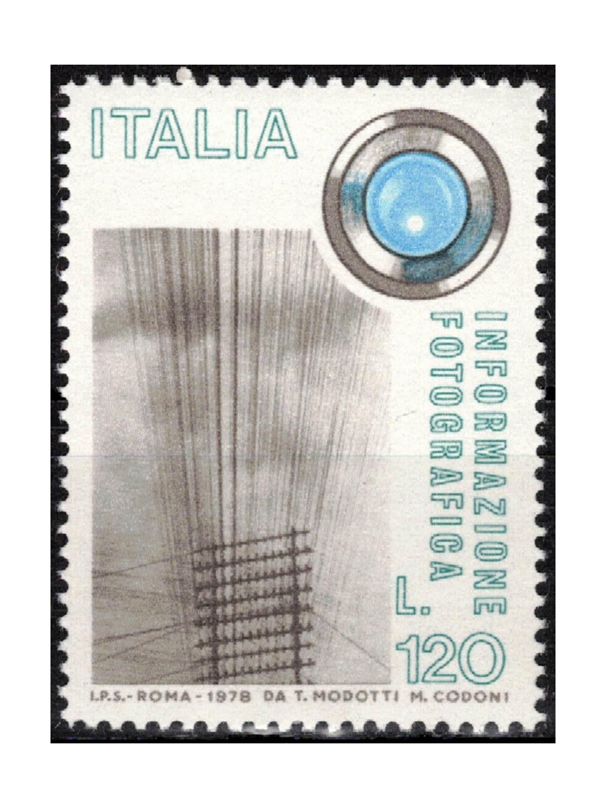 ITALIA 1978 Informazione fotografica MNH**