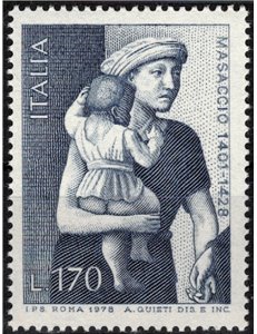 ITALY 1978 Tommaso Guidi known as Masaccio MNH**