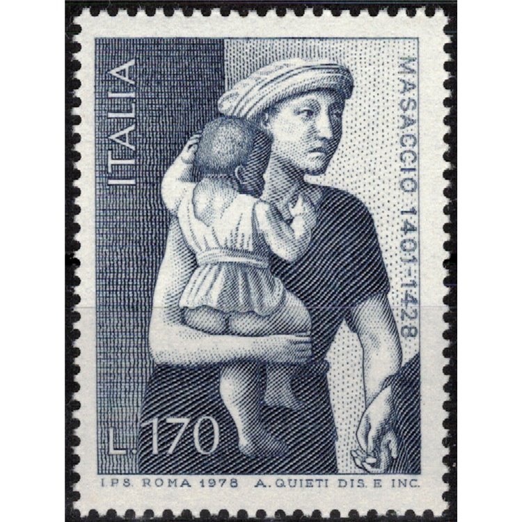 ITALY 1978 Tommaso Guidi known as Masaccio MNH**