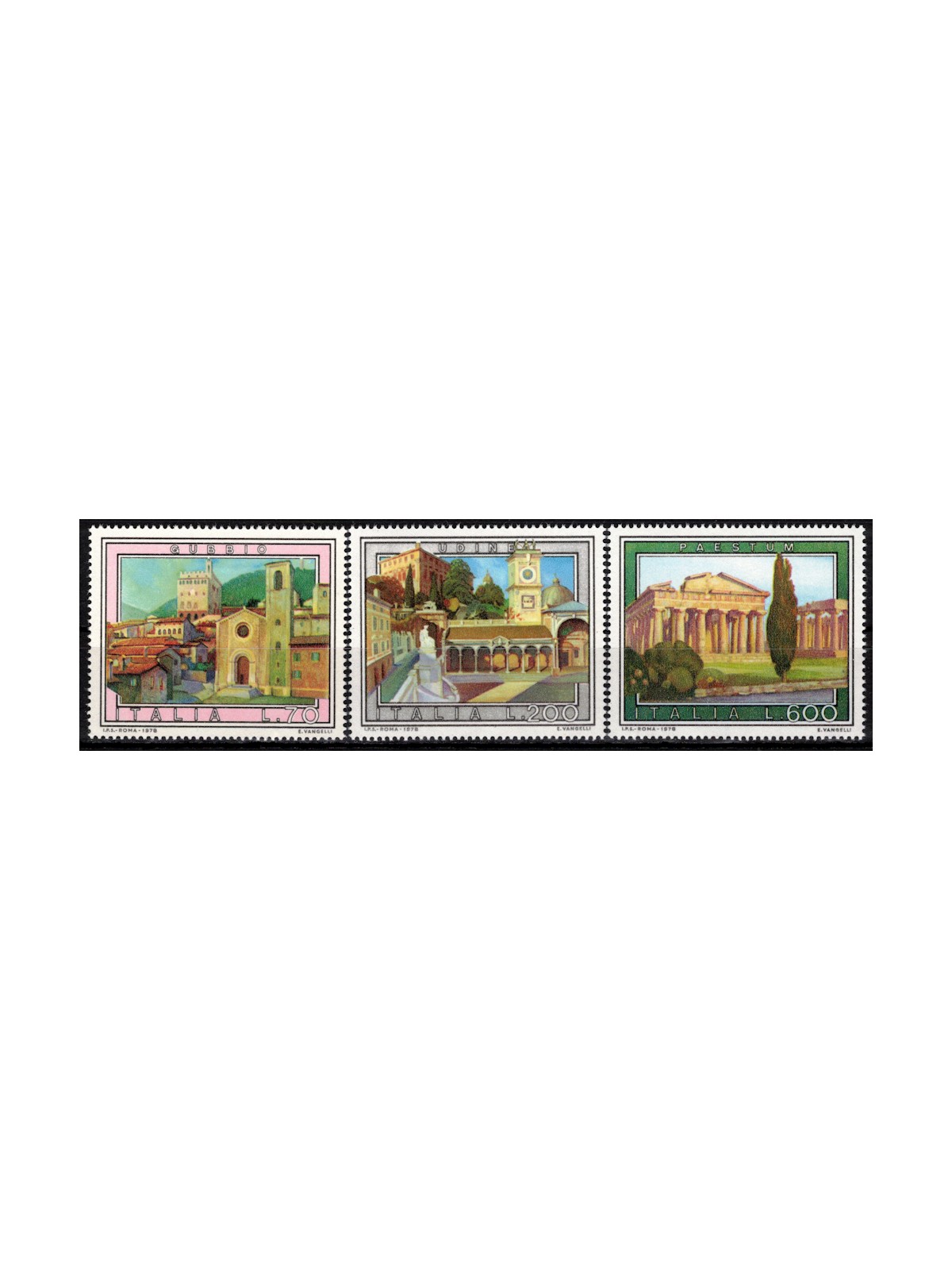 ITALY 1978 Tourism 3v MNH**