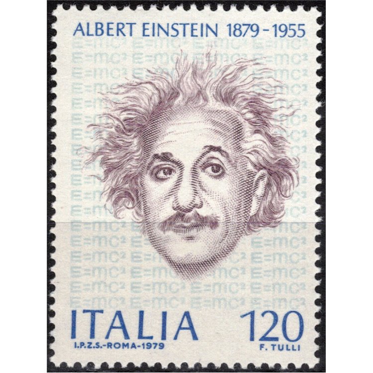 ITALY 1979 Albert Einstein MNH**