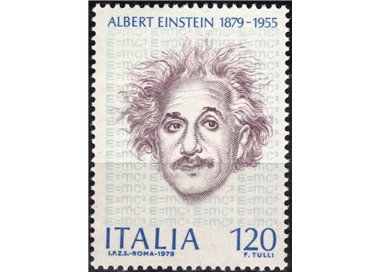 ITALY 1979 Albert Einstein MNH**