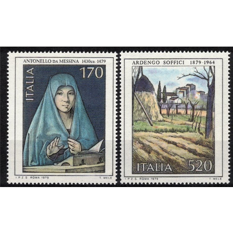 ITALIA 1979 Arte 2v MNH**