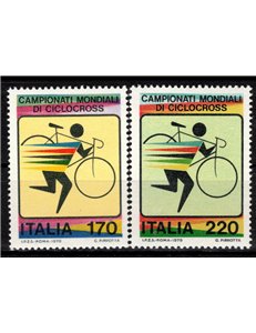 ITALY 1979 World Cyclo-cross Championships 2v MNH**