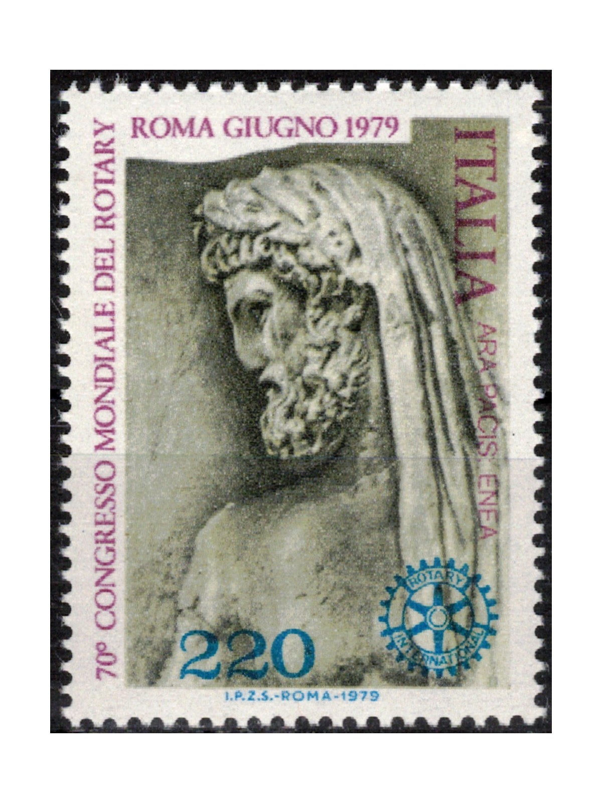 ITALIA 1979 Congresso del Rotary MNH**