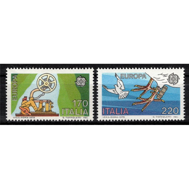 ITALIA 1979 Europa 2v MNH**