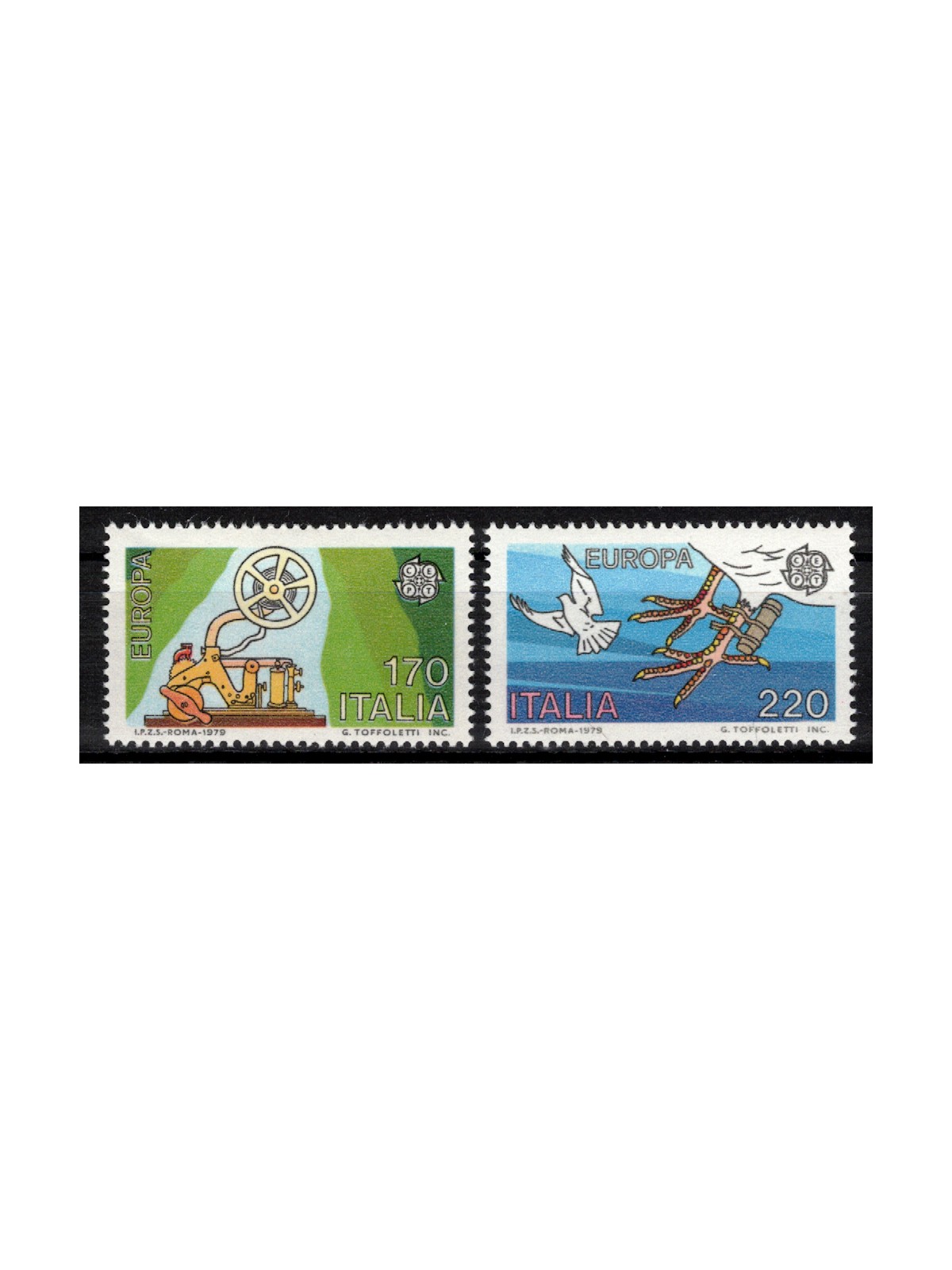 ITALY 1979 Europe 2v MNH**