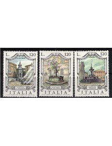 ITALY 1979 Fountains 3v MNH**