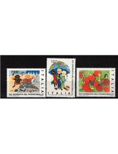 ITALY 1979 Stamp Day 3v MNH**