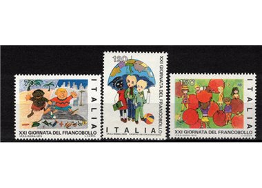 ITALY 1979 Stamp Day 3v MNH**
