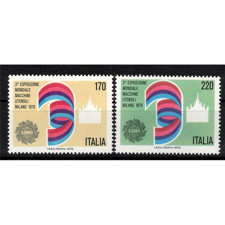 ITALIA 1979 Macchine utensili 2v MNH**