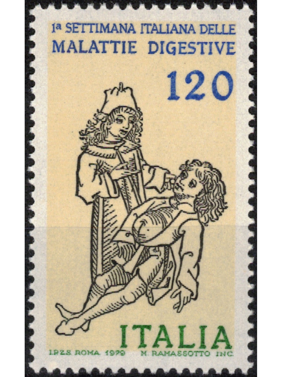 ITALY 1979 Digestive Diseases MNH**