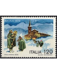 ITALIA 1979 Natale MNH**
