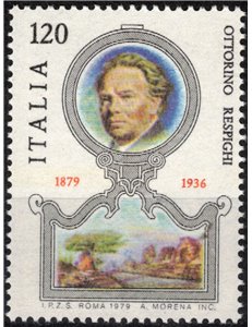 ITALIA 1979 Ottorino Respighi MNH**