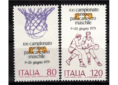 ITALY 1979 Basketball 2v MNH**