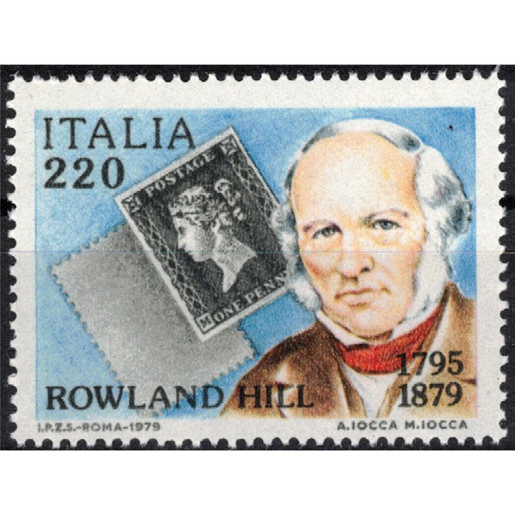 ITALY 1979 Sir Rowland Hill MNH**