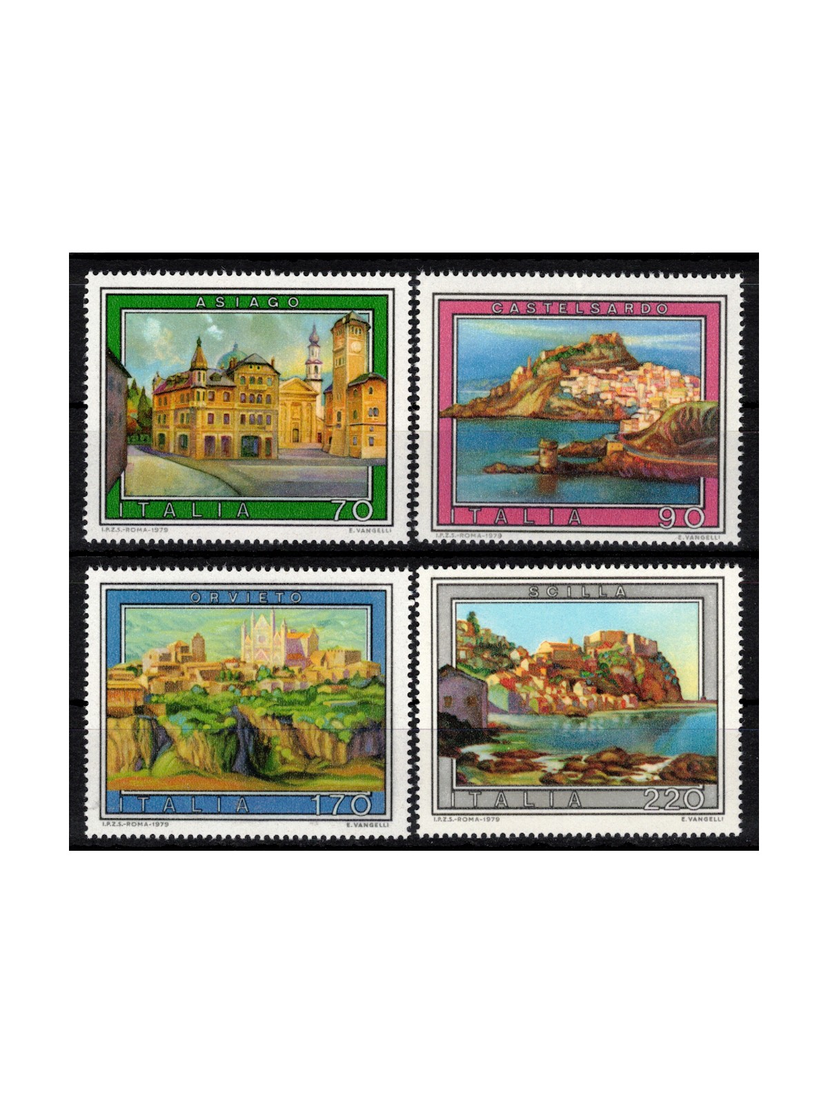 ITALY 1979 Tourism 4v MNH**
