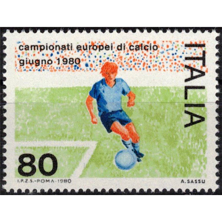 ITALY 1980 European Football Championship MNH**
