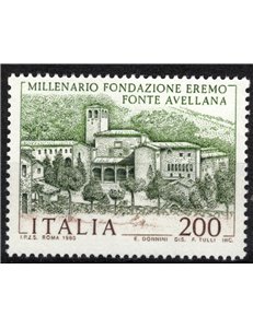 ITALY 1980 Hermitage of Fonte Avellana MNH**