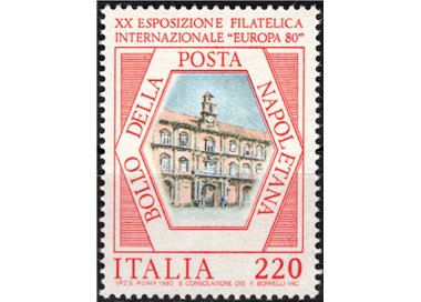 ITALY 1980 Naples Philatelic Exhibition MNH**