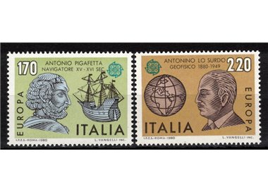 ITALIA 1980 Europa 2v MNH**