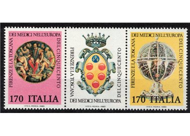 ITALIA 1980 Firenze e la Toscana dei Medici 2v MNH**