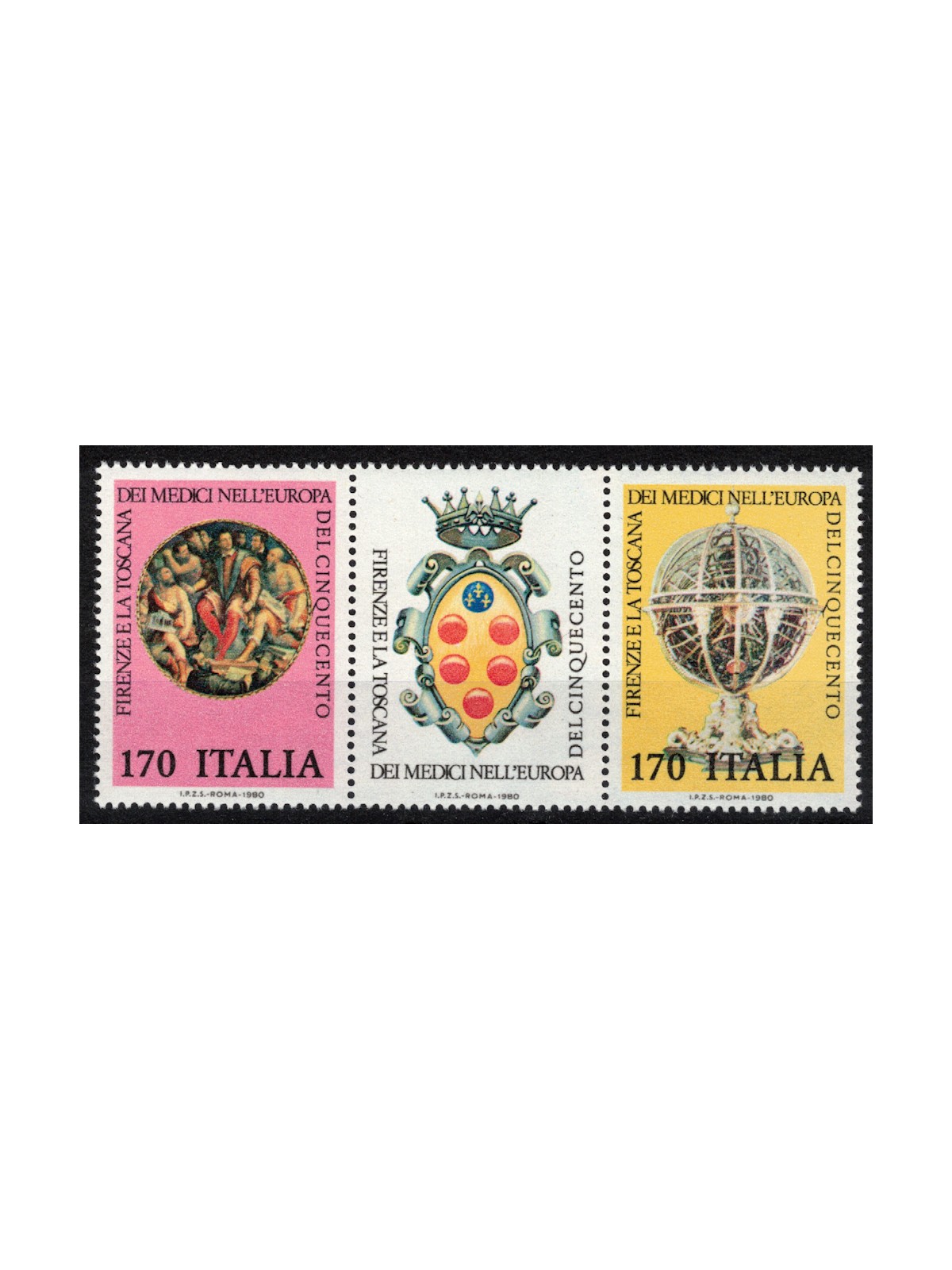 ITALIA 1980 Firenze e la Toscana dei Medici 2v MNH**