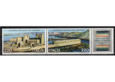 ITALY 1980 Italian work 2v MNH**