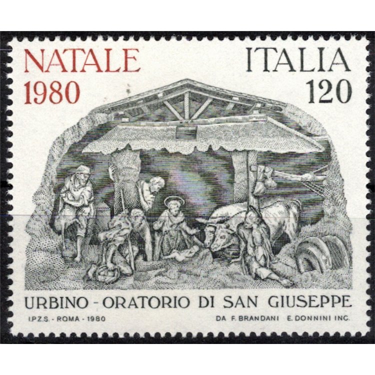 ITALIA 1980 Natale MNH**