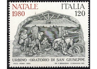 ITALIA 1980 Natale MNH**