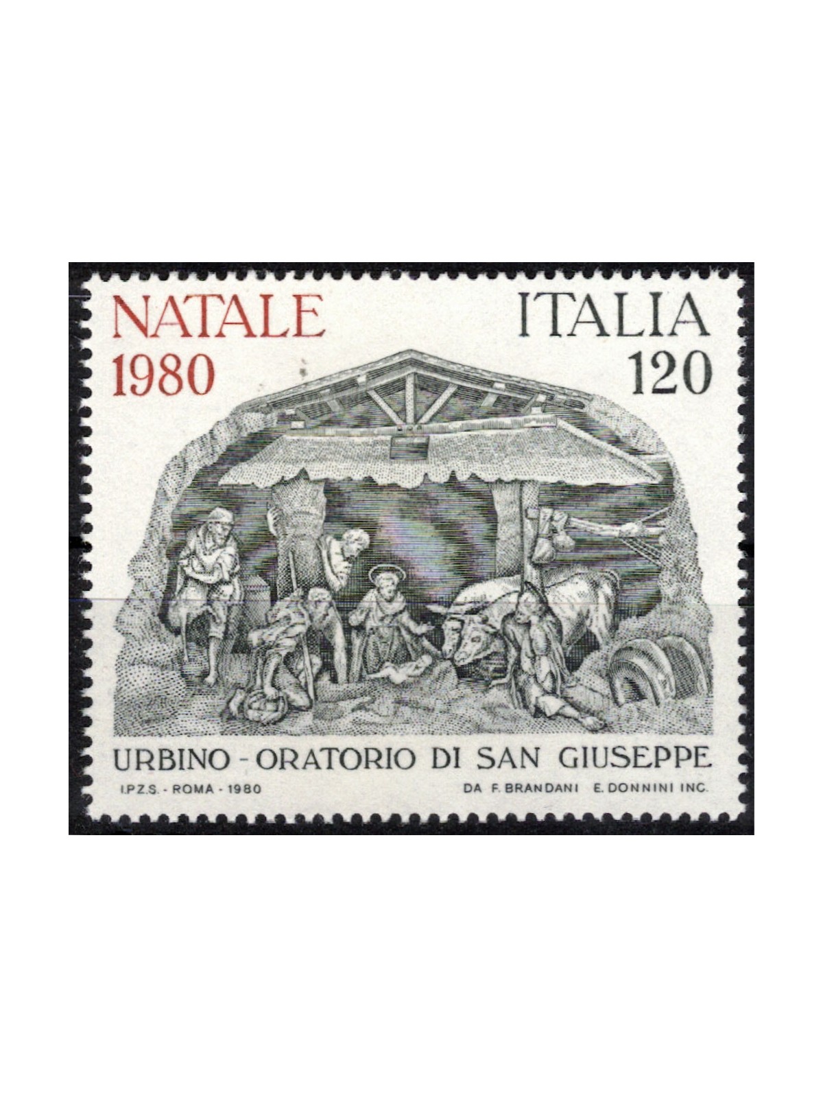 ITALIA 1980 Natale MNH**