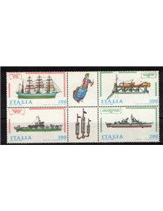 ITALY 1980 Ships 4v MNH**