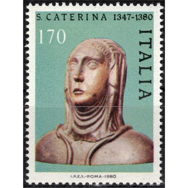 ITALY 1980 Saint Catherine of Siena MNH**
