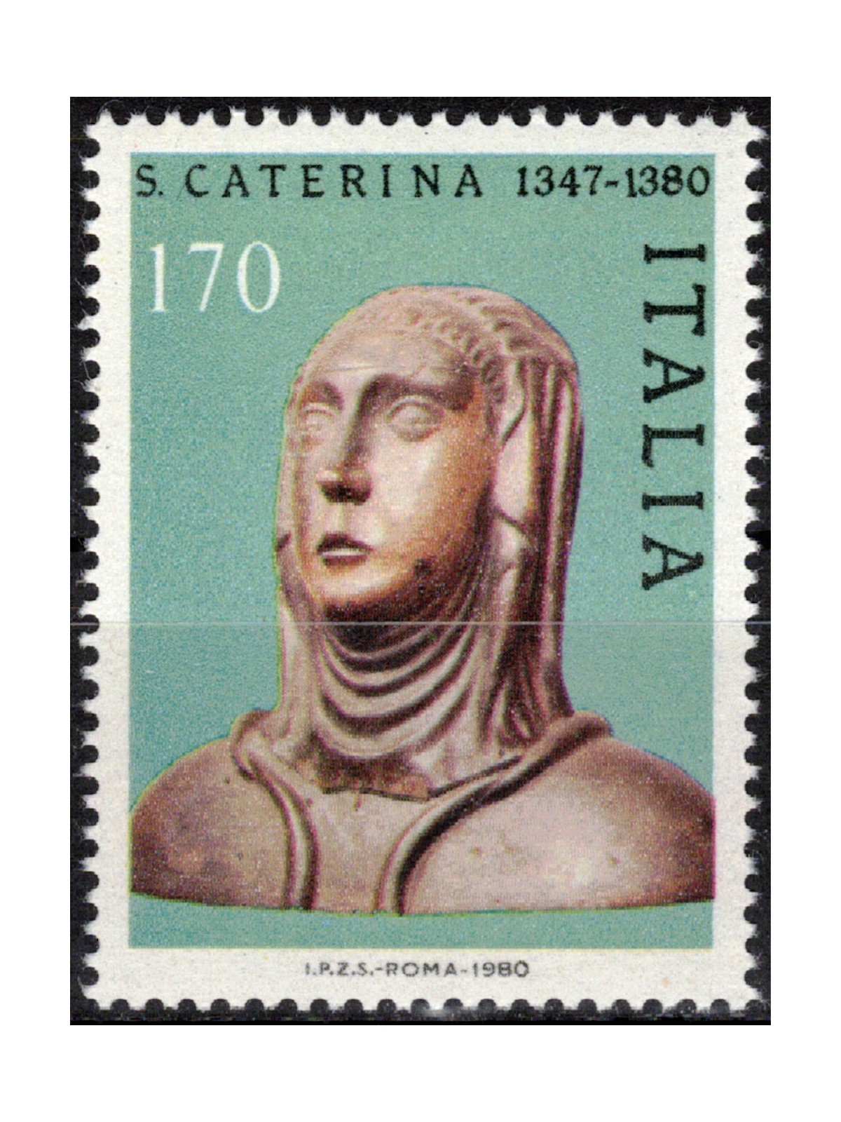 ITALIA 1980 Santa Caterina da Siena MNH**