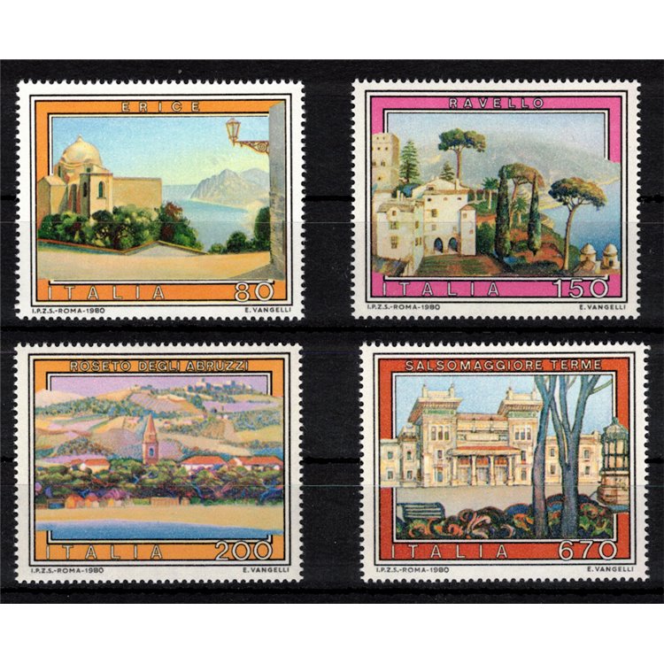 ITALIA 1980 Turismo 4v MNH**