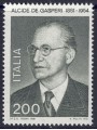 ITALY 1981 Alcide De Gasperi MNH**
