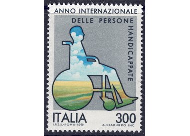 ITALY 1981 Year of the Handicapped MNH**