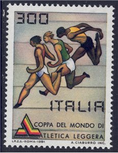 ITALY 1981 Athletics MNH**