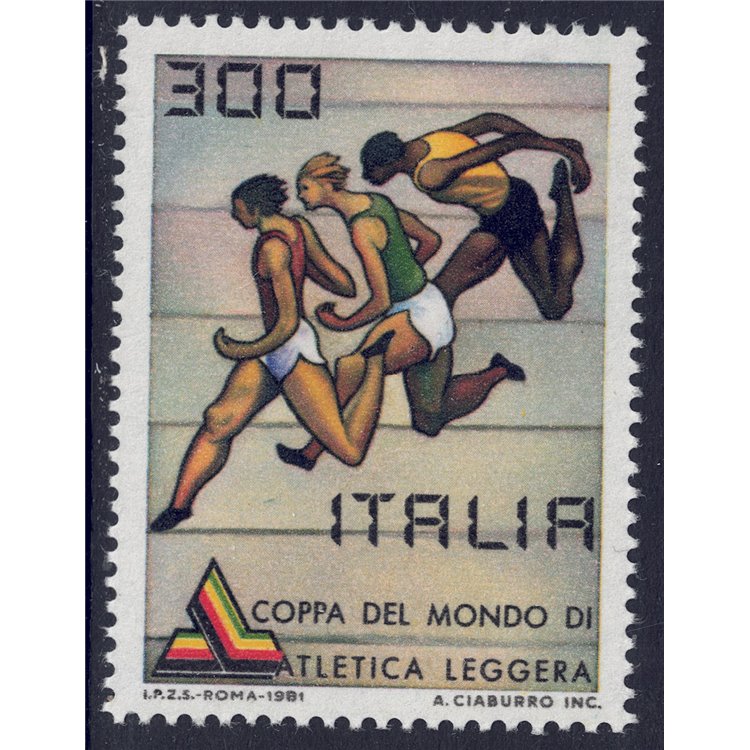 ITALY 1981 Athletics MNH**