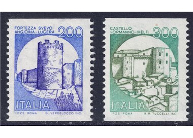 ITALIA 1981 Castelli da bobina 2v MNH**