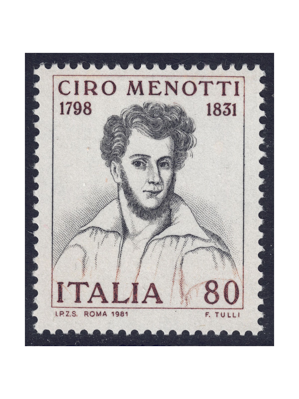 ITALY 1981 Ciro Menotti MNH**