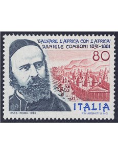 ITALY 1981 Daniele Comboni MNH**
