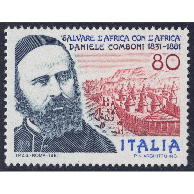 ITALY 1981 Daniele Comboni MNH**