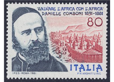 ITALY 1981 Daniele Comboni MNH**