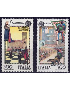 ITALY 1981 Europe 2v MNH**