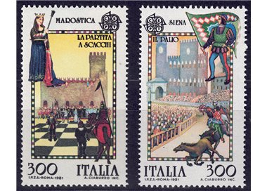 ITALY 1981 Europe 2v MNH**