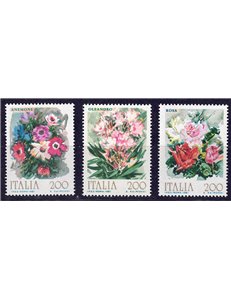 ITALIA 1981 Fiori 3v MNH**