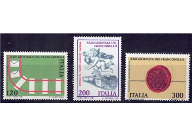 ITALIA 1981 Giornata del francobollo 3v MNH**
